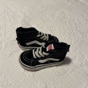 Vans Kids Black High-Top Sneakers